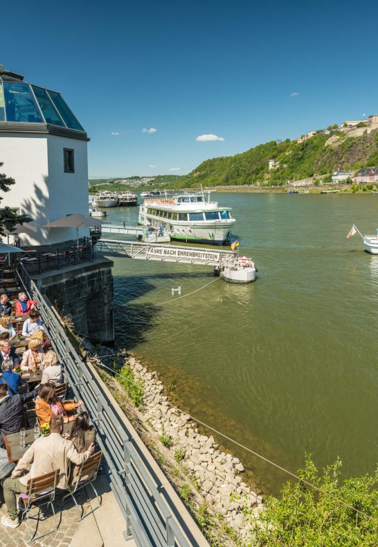Pegelhaus Außen | © Koblenz-Touristik GmbH / Dominik Ketz Pegelhaus Außen | © Koblenz-Touristik GmbH / Dominik Ketz