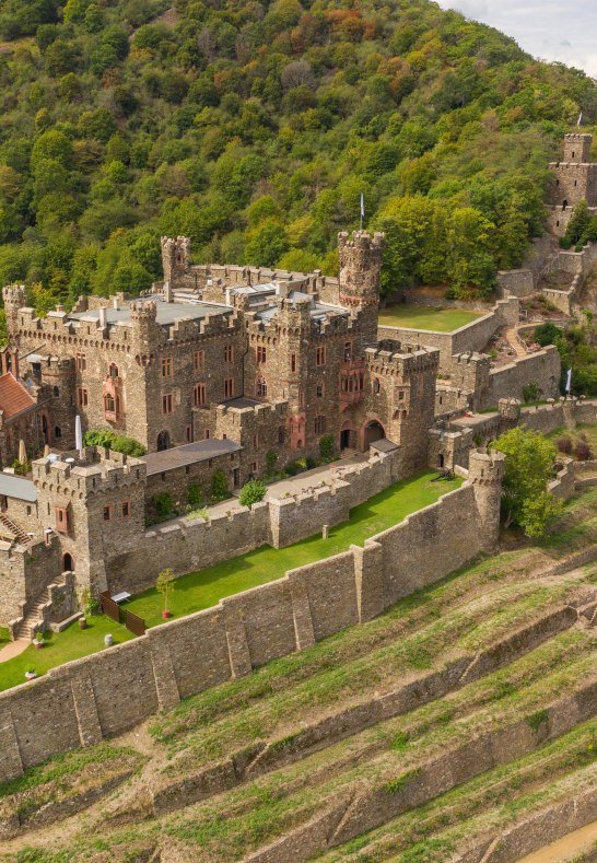 Drohnenbild | &copy; Burg Reichenstein