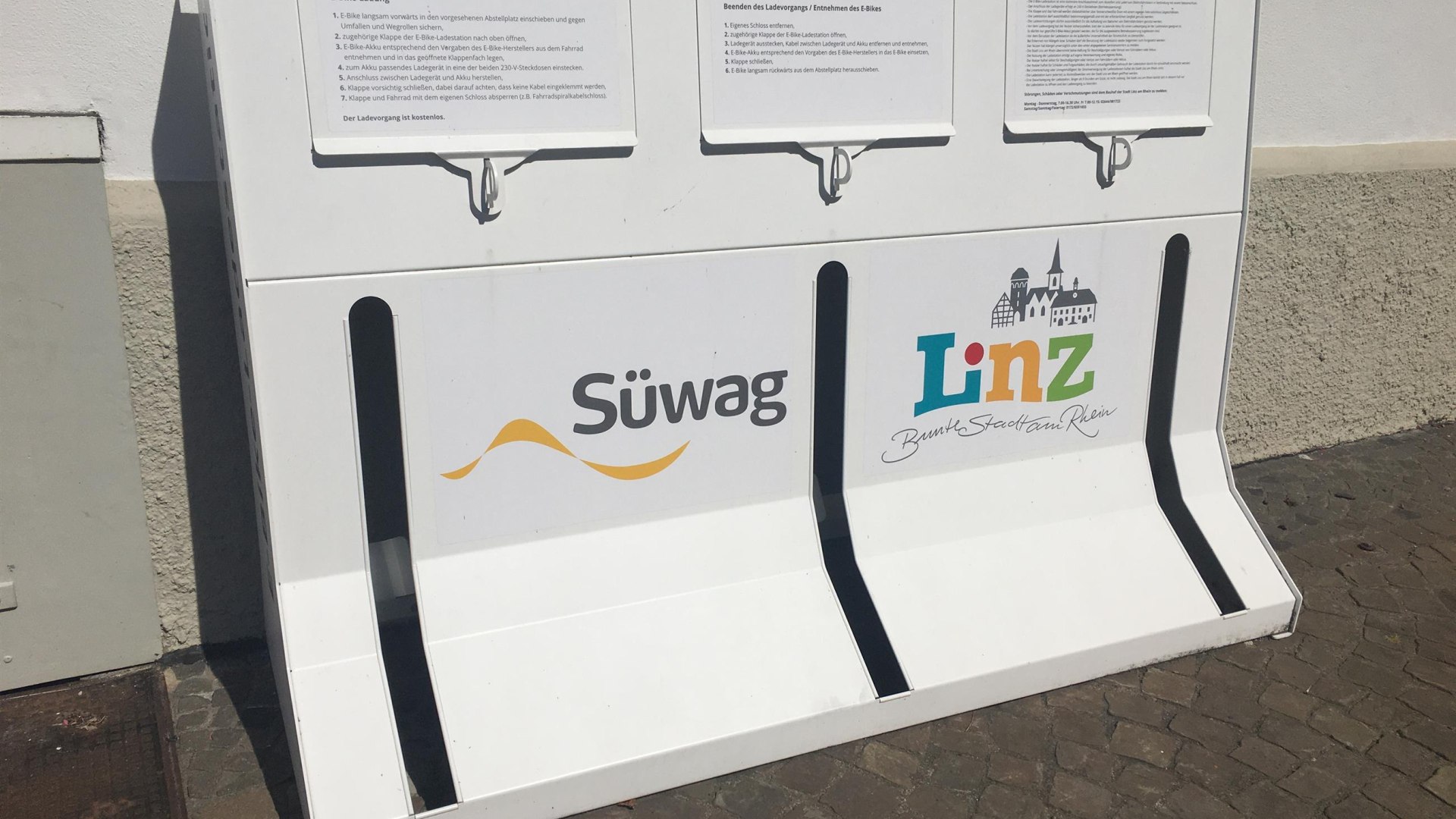 E-Bike Ladestation | © Karin Wessel E-Bike Ladestation | © Karin Wessel