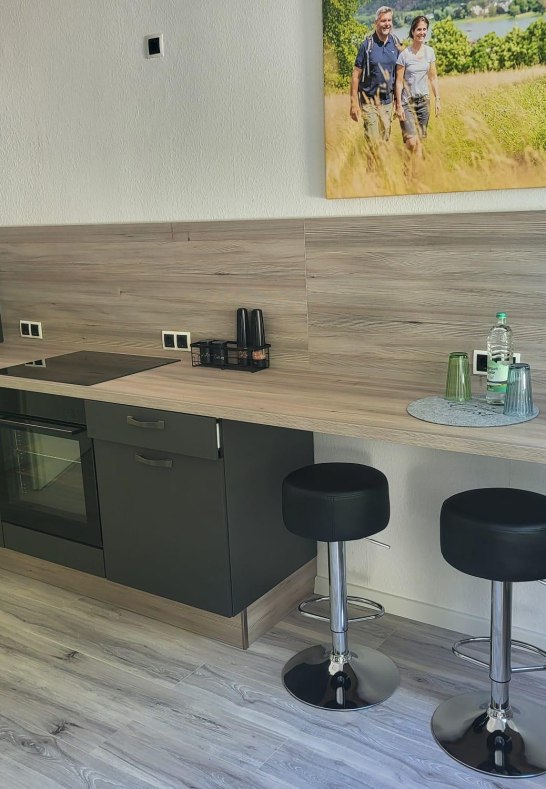 Küchenzeile links | © Ferienwohnung Rheinträume