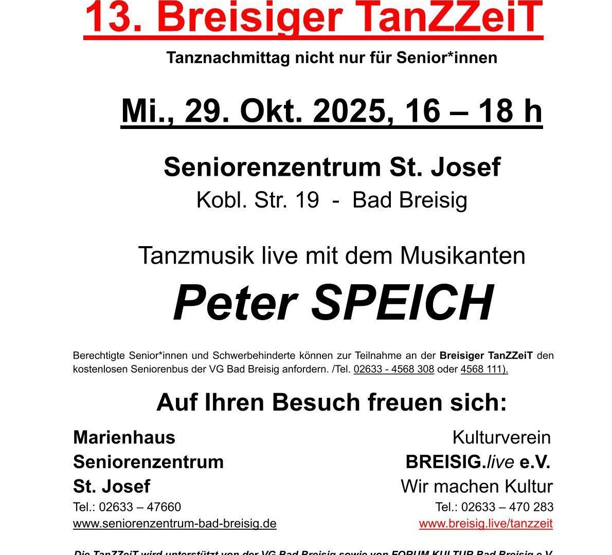 Plakat | © Breisig.live Rolf Henzgen Plakat | © Breisig.live Rolf Henzgen