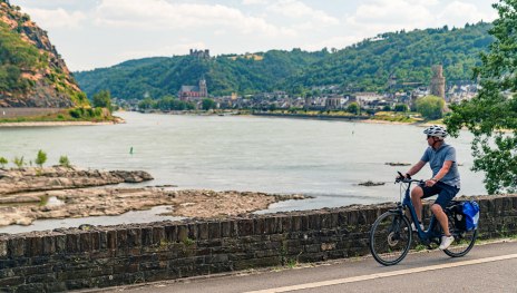 Rheinradweg bei Oberwesel | &copy; Maximilian Semsch/RRT, CC BY SA 4.0