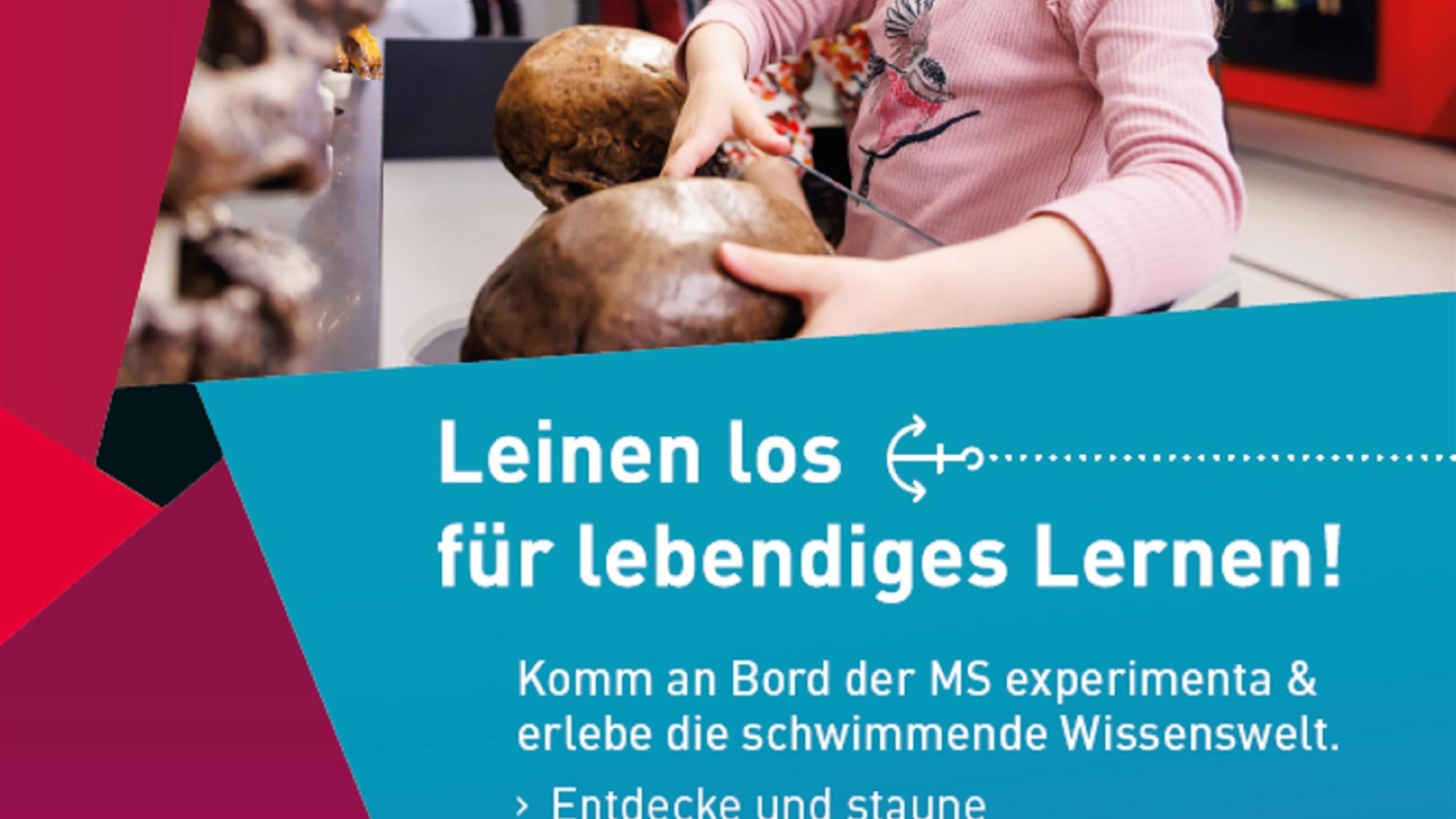 Plakat MS experimenta | © experimenta GmbH Plakat MS experimenta | © experimenta GmbH