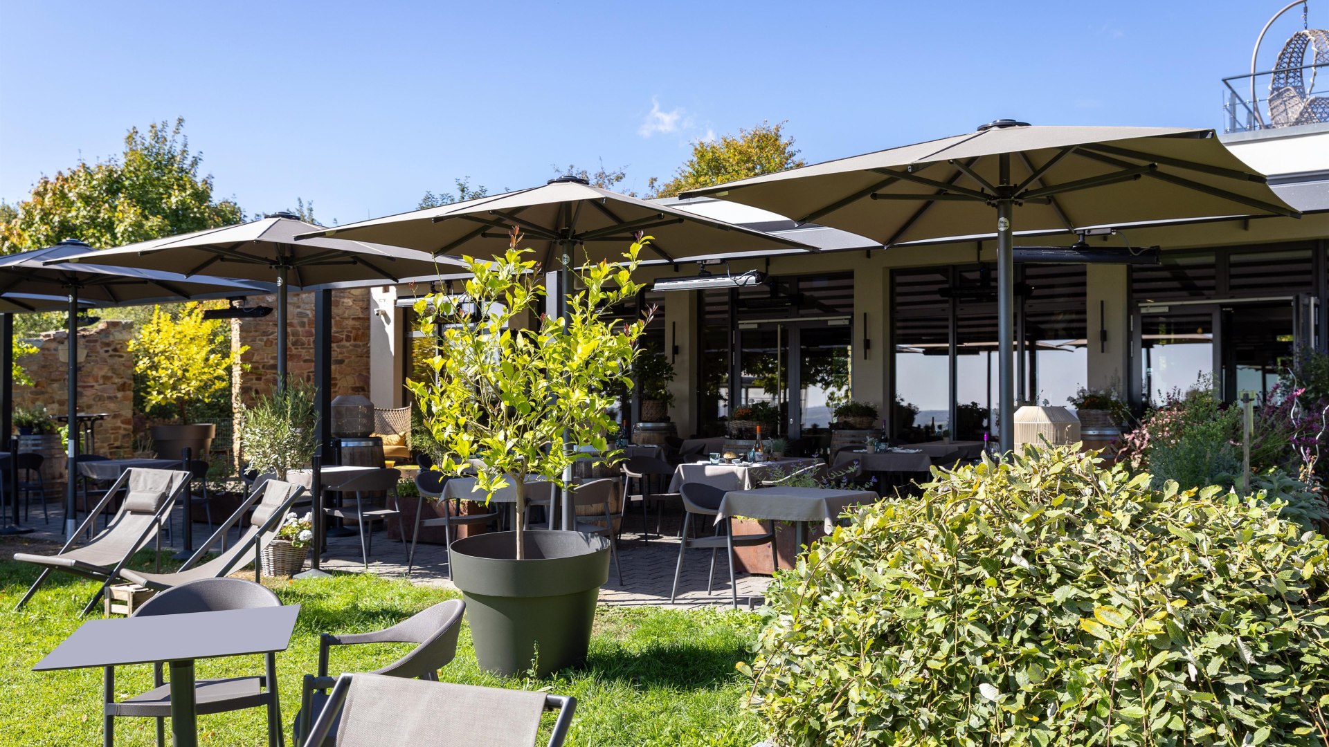 Restaurant Außenansicht | © Eremita Weingut Restaurant Außenansicht | © Eremita Weingut