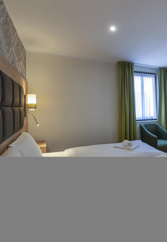 Queensize Doppelzimmer G&auml;stehaus | &copy; AKZENT Hotel Roter Ochse-Familie Kochh&auml;user