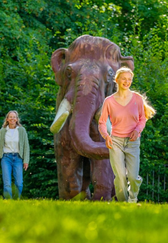 Mammut Max bei Monrepos | &copy; Patrick Gawandtka