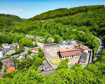 Die Sayner H&uuml;tte Drohenenaufnahme | &copy; Jens Eberlein