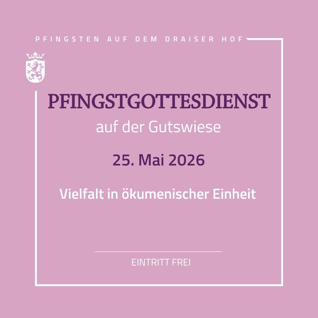 Pfingstgottesdienst | &copy; Weingut Baron Knyphausen