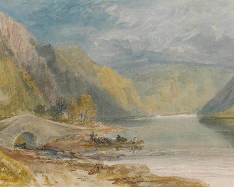 Blick in Richtung Hirzenach Gemälde | © Zweckverband Blick in Richtung Hirzenach Gemälde | © Zweckverband