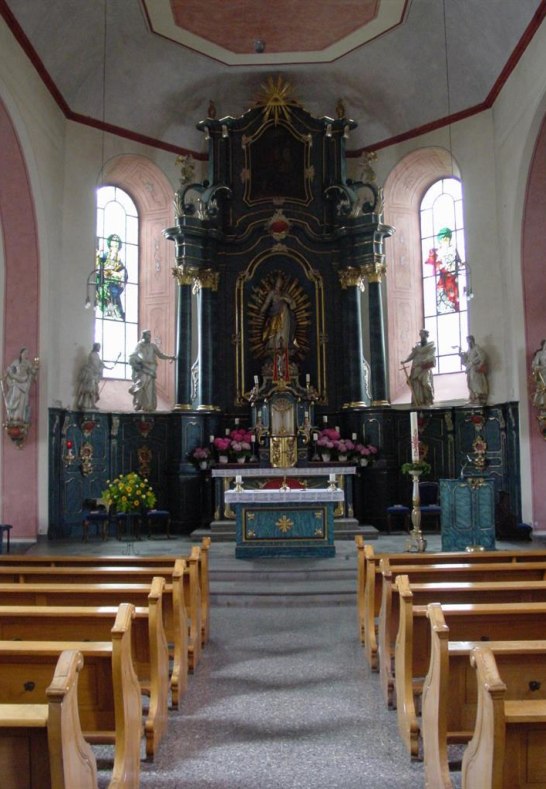 Pfarrkirche St. Georg Innenraum | &copy; Verbandsgem. Wei&szlig;enthurm/Kath. Pfarramt St. Georg