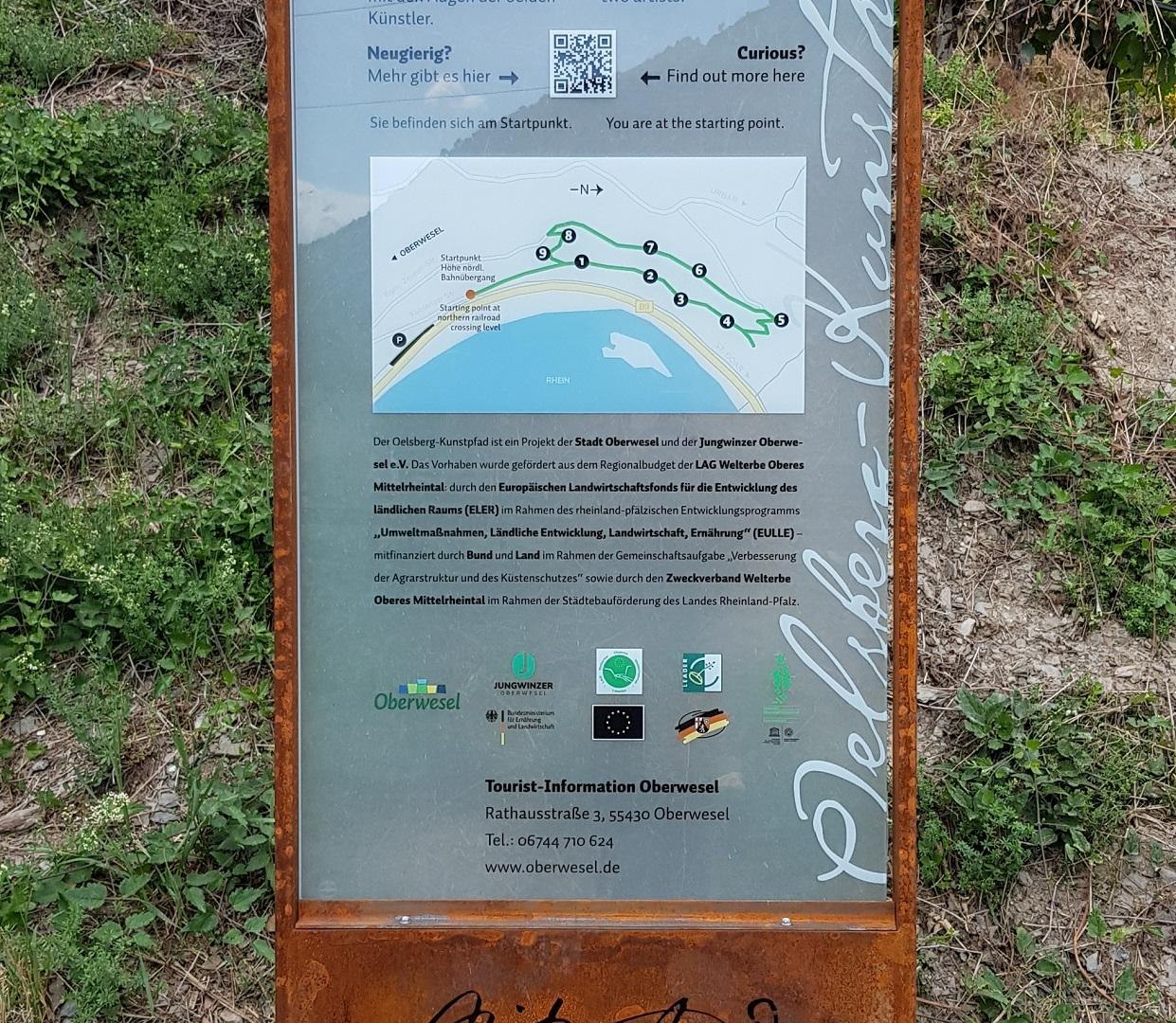 Infostele | © Tourist-Information Oberwesel Infostele | © Tourist-Information Oberwesel