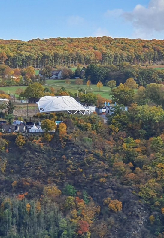 Blick auf die Loreleybühne | © T. Biersch Blick auf die Loreleybühne | © T. Biersch