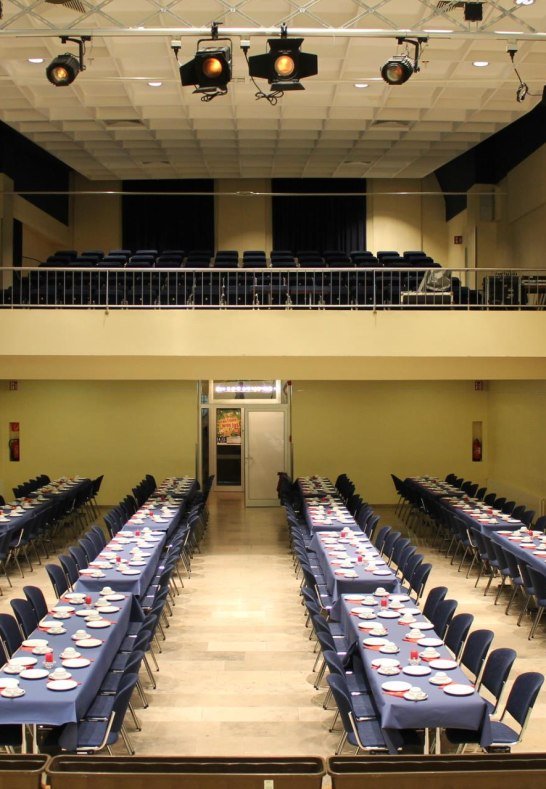 Stadthalle Sicht auf Empore | © Stadt Linz am Rhein Stadthalle Sicht auf Empore | © Stadt Linz am Rhein