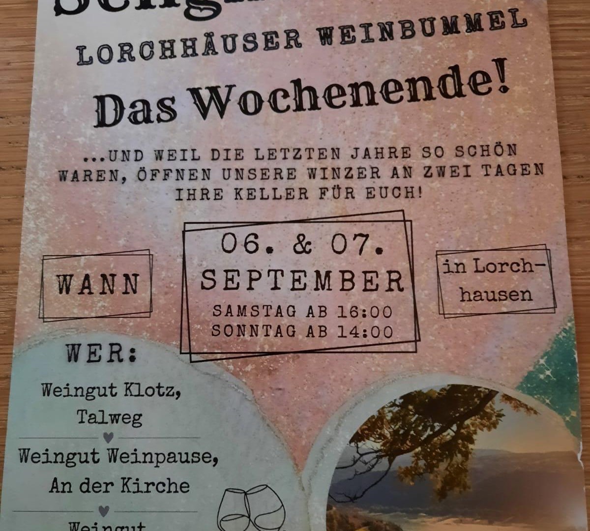 Flyer Nacht des Seligmachers | © Freunde der Feuerwehr Lorchhausen