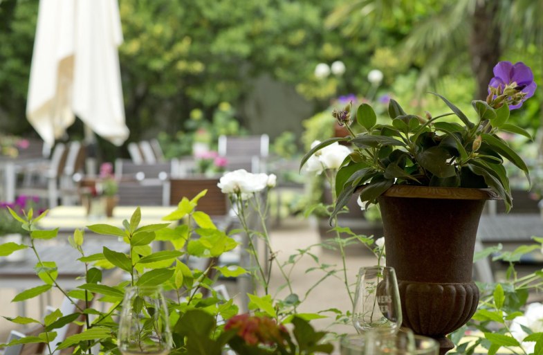 Terasse Weingut | © Weingut Corvers-Kauter Terasse Weingut | © Weingut Corvers-Kauter