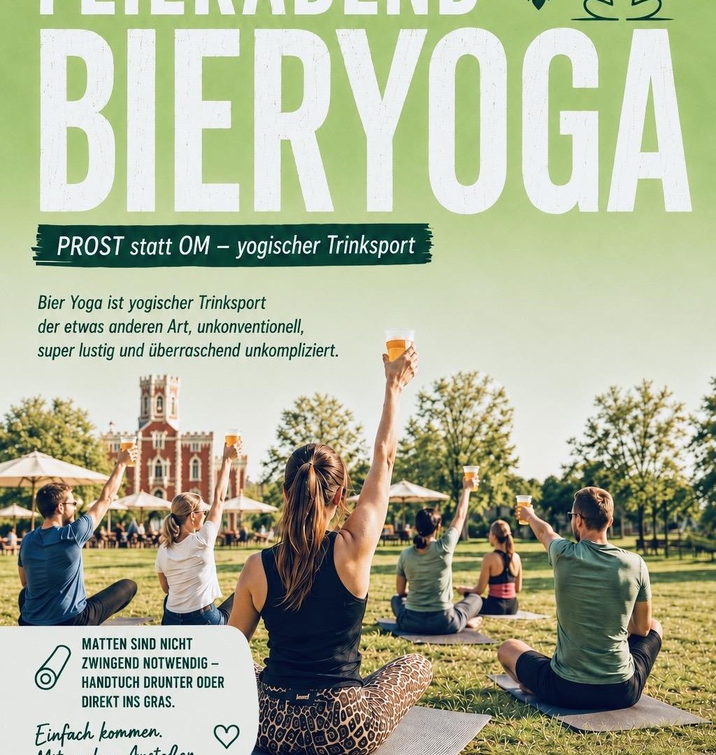 Bier-Yoga | &copy; Laura Soens