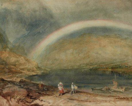 Blick auf Filsen und Osterspai Gemälde | © Iris & B. Gerald Cantor Center for Visual Arts at Blick auf Filsen und Osterspai Gemälde | © Iris & B. Gerald Cantor Center for Visual Arts at