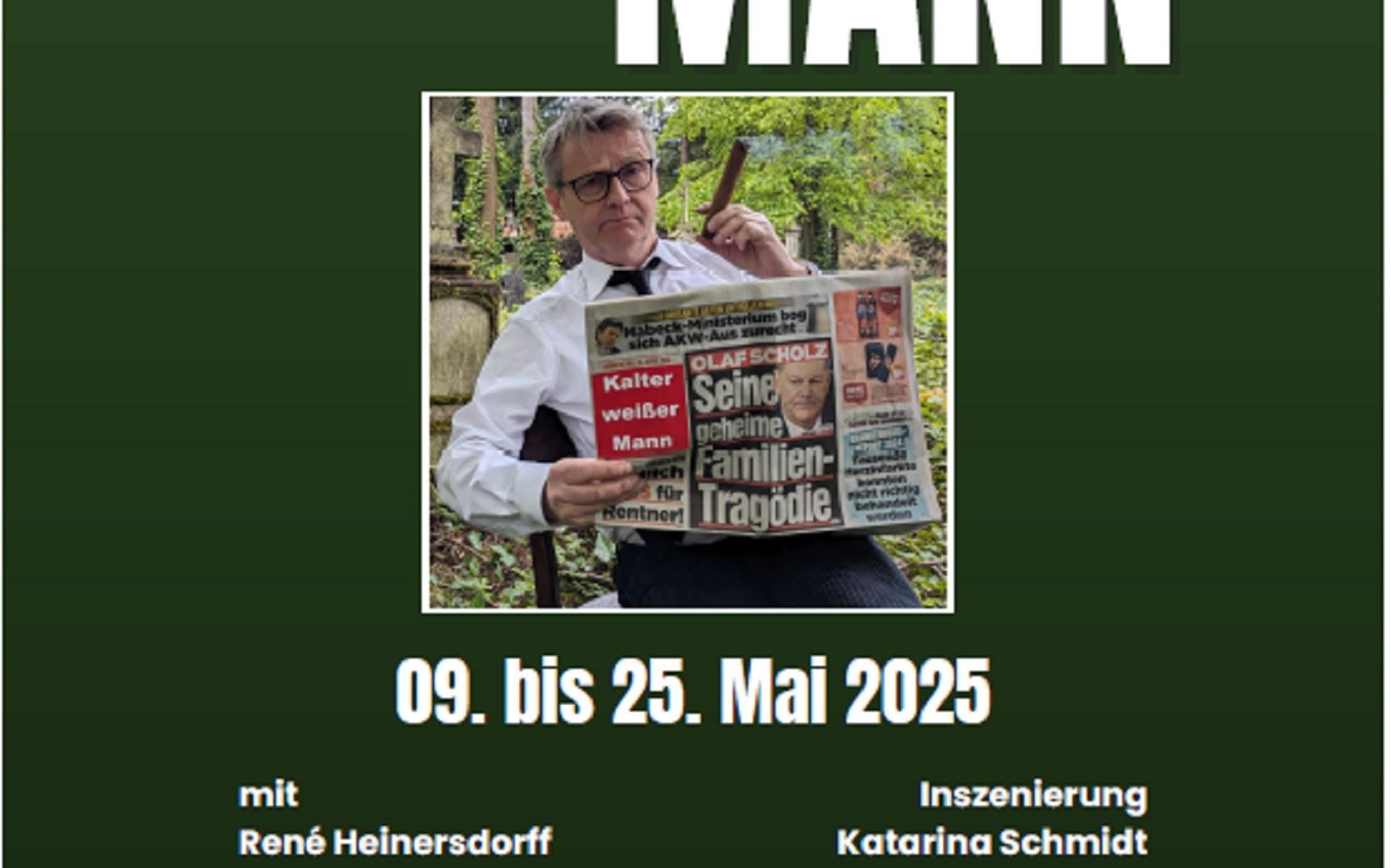 Plakat kalter Weißer Mann | © Schlosstheater Neuwied