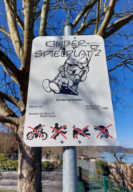 Schild | © TI Erlebnis Rheinbogen Schild | © TI Erlebnis Rheinbogen