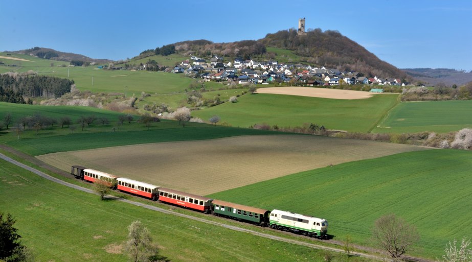 Bahnlinie Brohltalbahn | © Martin Hörger/ Vulkan Express