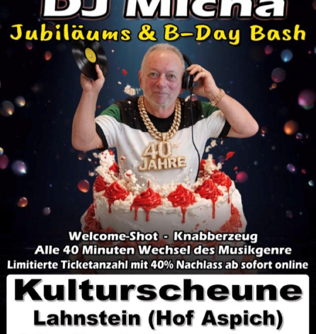 Jubiläums & B-Day Bash | © Miochael Groß Jubiläums & B-Day Bash | © Miochael Groß