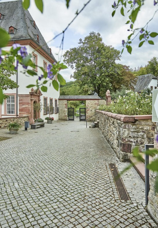 Eingang zur Klosterschänke | © HA Hessen Tourismus, Roman Knie Eingang zur Klosterschänke | © HA Hessen Tourismus, Roman Knie