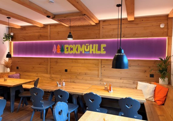 Eckmühle Innenraum | © co Eckmühle / Familie Thiele Eckmühle Innenraum | © co Eckmühle / Familie Thiele