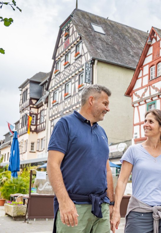 Besuch der Rheinpromenade | &copy; Dominik Ketz