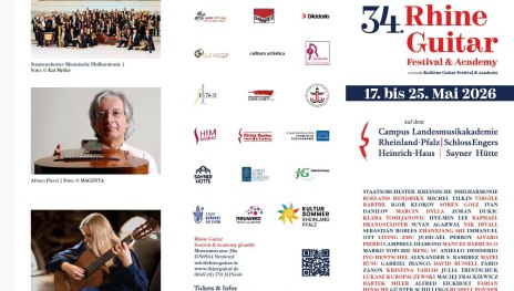 Flyer Rhine Guitar 1 | © Georg Schmitz Flyer Rhine Guitar 1 | © Georg Schmitz