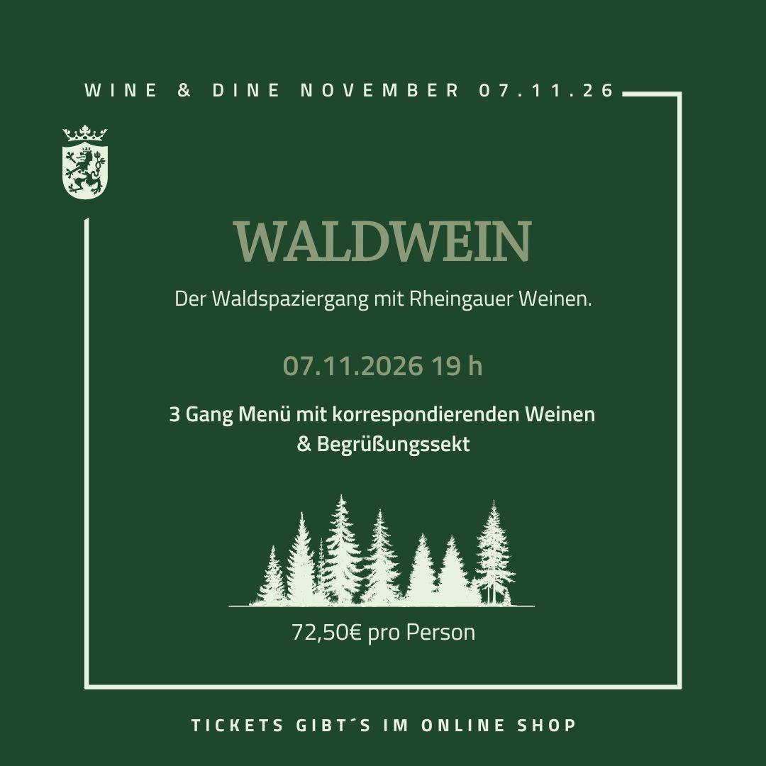 Waldwein | © Weingut Baron Knyphausen Waldwein | © Weingut Baron Knyphausen