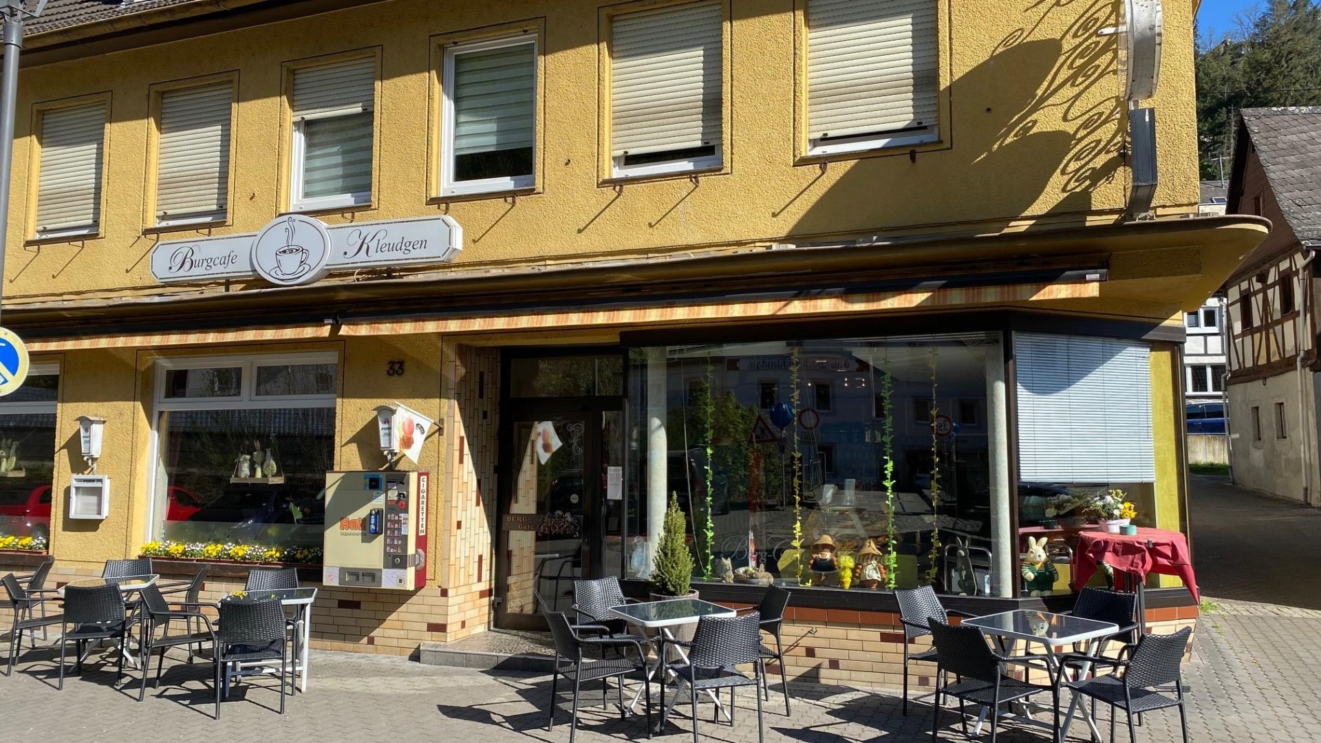 Burgcafe Kleudgen außen | © Stadtverwaltung Bendorf Burgcafe Kleudgen außen | © Stadtverwaltung Bendorf