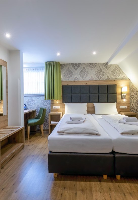 Komfort Doppelzimmer G&auml;stehaus | &copy; AKZENT Hotel Roter Ochse-Familie Kochh&auml;user