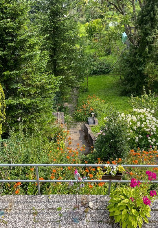 Blick von der Terrasse | &copy; Verena Weyl