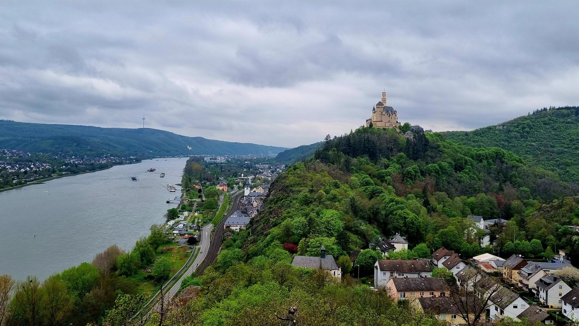 Aussicht auf Marksburg | © Ulrike Dallmann Aussicht auf Marksburg | © Ulrike Dallmann