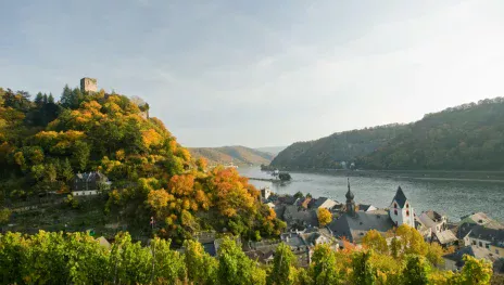 Blick auf Kaub | &copy; Dominik Ketz, Rheinland-Pfalz Tourismus GmbH