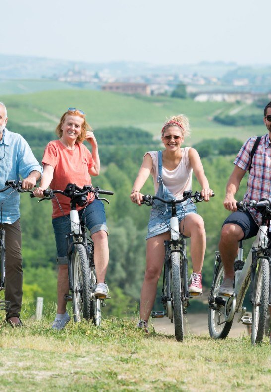 Fahrradtour durch die Weinberge | &copy; iStock