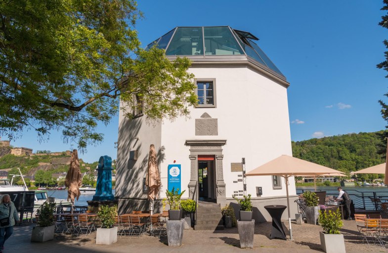 Pegelhaus Ansicht | © Koblenz-Touristik GmbH / Dominik Ketz Pegelhaus Ansicht | © Koblenz-Touristik GmbH / Dominik Ketz