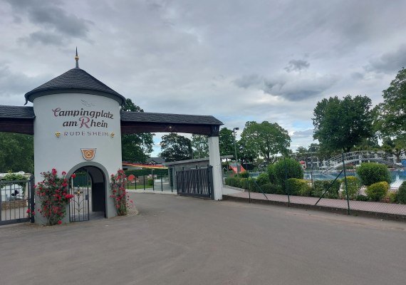 Campingplatz Eingang Campingplatz Eingang