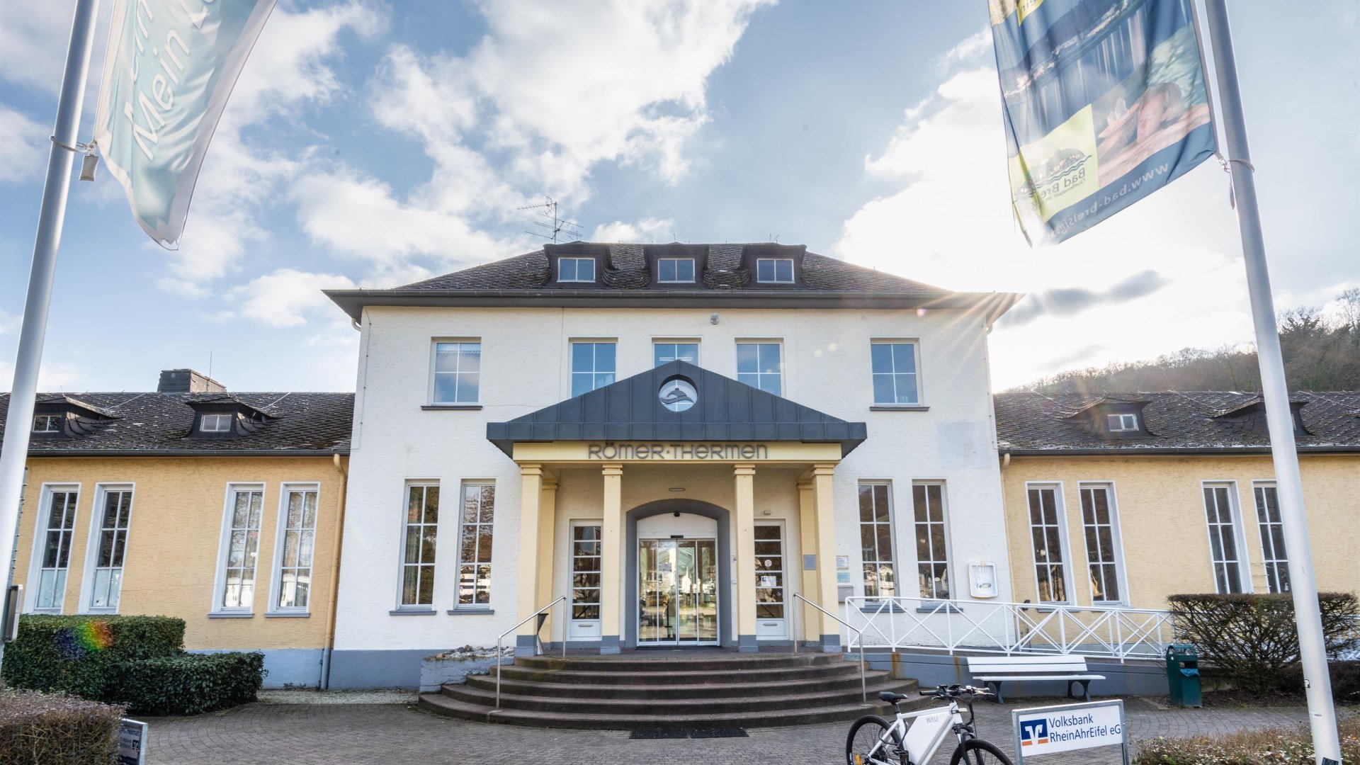 R&ouml;mer-Thermen Eingang | &copy; Dominik Ketz / Rheinland-Pfalz Tourismus GmbH