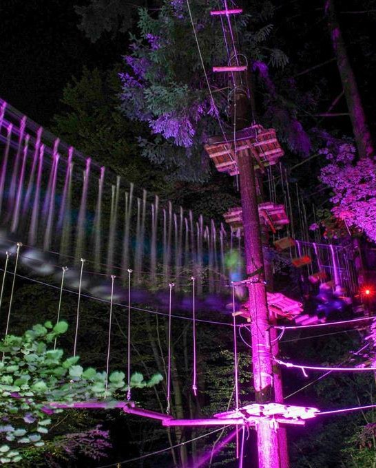 Vollmondklettern | &copy; Kletterwald Sayn