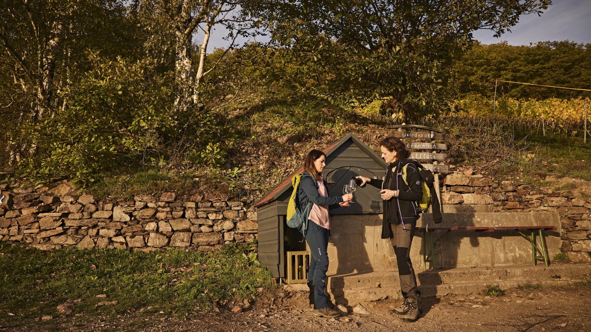 Weindepot Laadhütt | © Marco Rothbrust-Romantischer Rhein Tourismus GmbH Weindepot Laadhütt | © Marco Rothbrust-Romantischer Rhein Tourismus GmbH