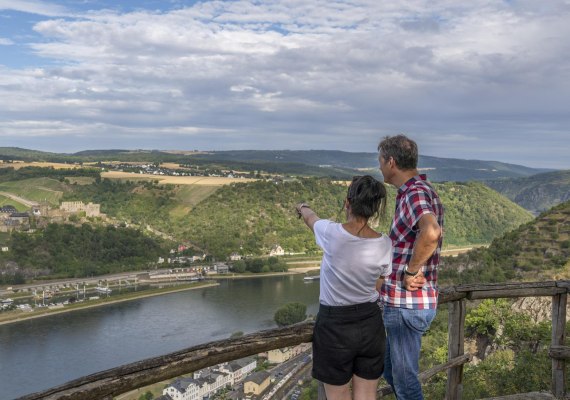 Blick ins Rheintal | © Katja S. Verhoeven Blick ins Rheintal | © Katja S. Verhoeven