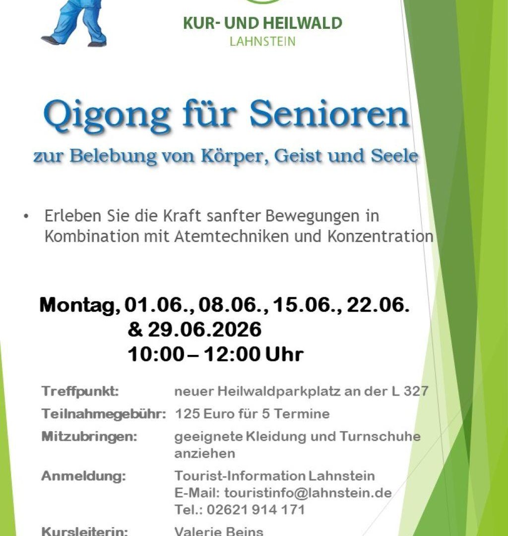 Qigong für Senioren | © Stadt Lahnstein Qigong für Senioren | © Stadt Lahnstein
