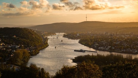 Fernblick Richtung Koblenz | © Henry Tornow, Romantischer Rhein Tourismus GmbH