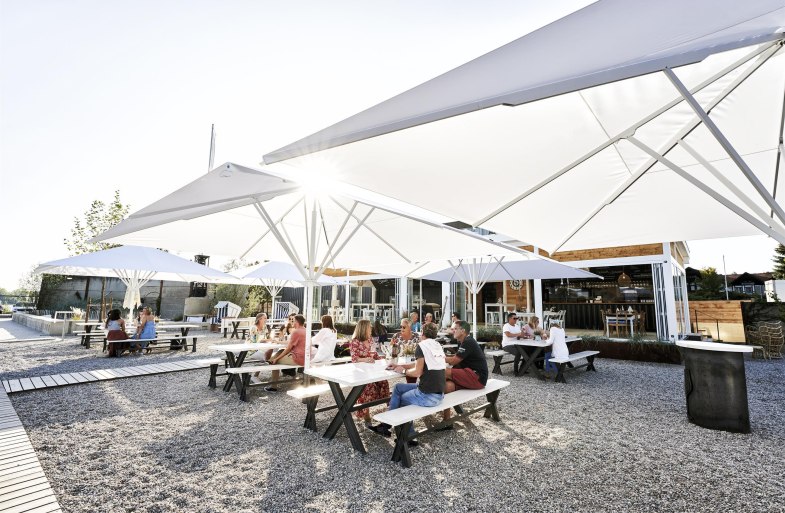 Strandfeeling bei Allendorf am Rhein | © Weingut Familie Allendorf Strandfeeling bei Allendorf am Rhein | © Weingut Familie Allendorf