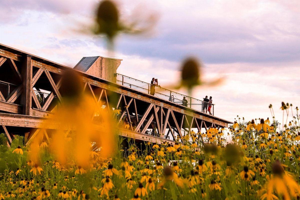 Plattform am Abend | &copy; Johannes Bruchhof