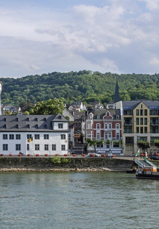 Rheinpromenade Boppard mit Burg | &copy; Friedrich Gier/Romantischer Rhein Tourismus GmbH