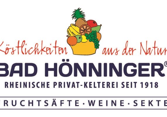 Bad Hönninger Logo | © Bad Hönninger Fruchtsäfte und Weine GmbH Bad Hönninger Logo | © Bad Hönninger Fruchtsäfte und Weine GmbH