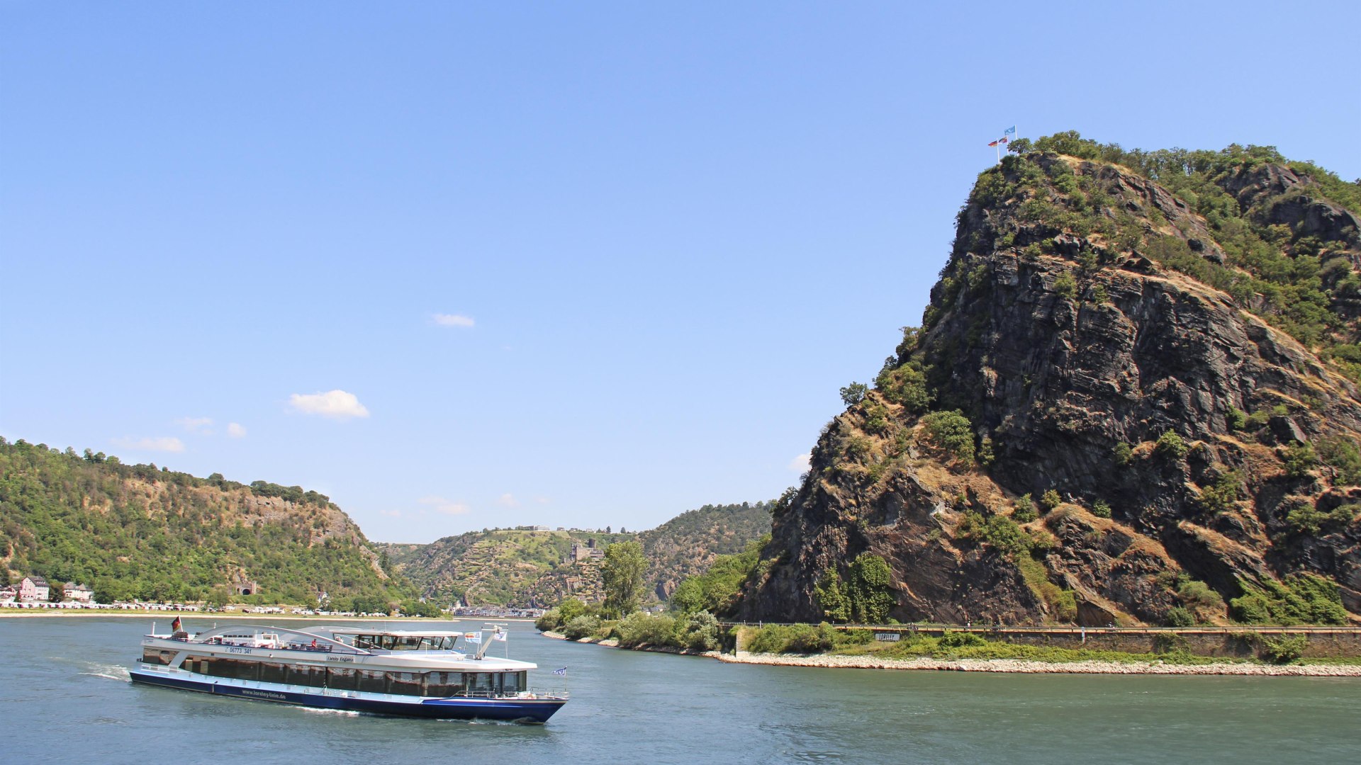 Loreley-Linie Loreleyfelsen | © Loreley-Linie Loreley-Linie Loreleyfelsen | © Loreley-Linie