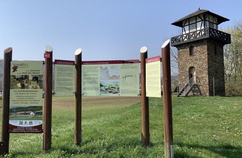 Wachturm Nr. 1 bei Rheinbrohl | &copy; Kevin Kalfels/Romantischer Rhein Tourismus GmbH